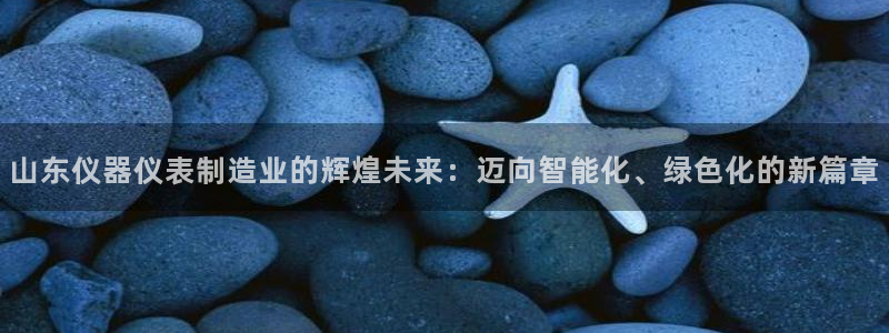 天宏娱乐有限公司：山东仪器仪表制造业的辉煌未来：迈向智能化、