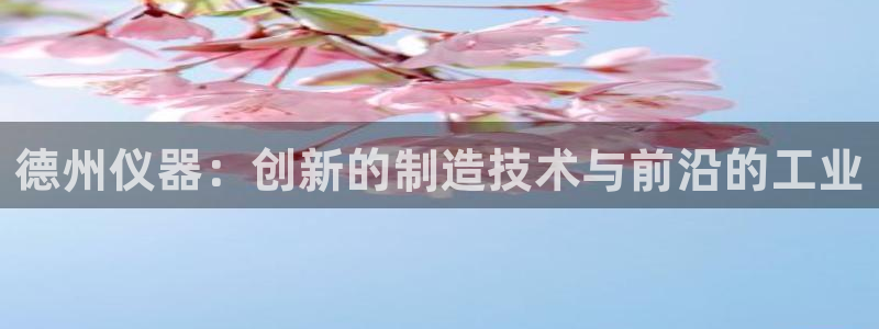 天宏娱乐岁月悠然：德州仪器：创新的制造技术与前沿的工业