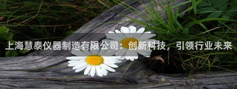 天宏娱乐创始人：上海慧泰仪器制造有限公司：创新科技，引领行业