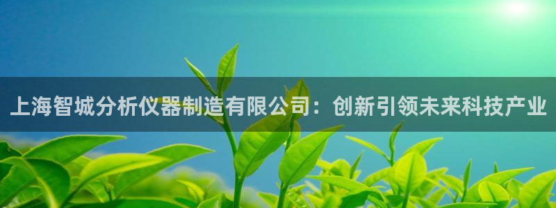 裕宏娱乐林天俊简介：上海智城分析仪器制造有限公司：创新引领未